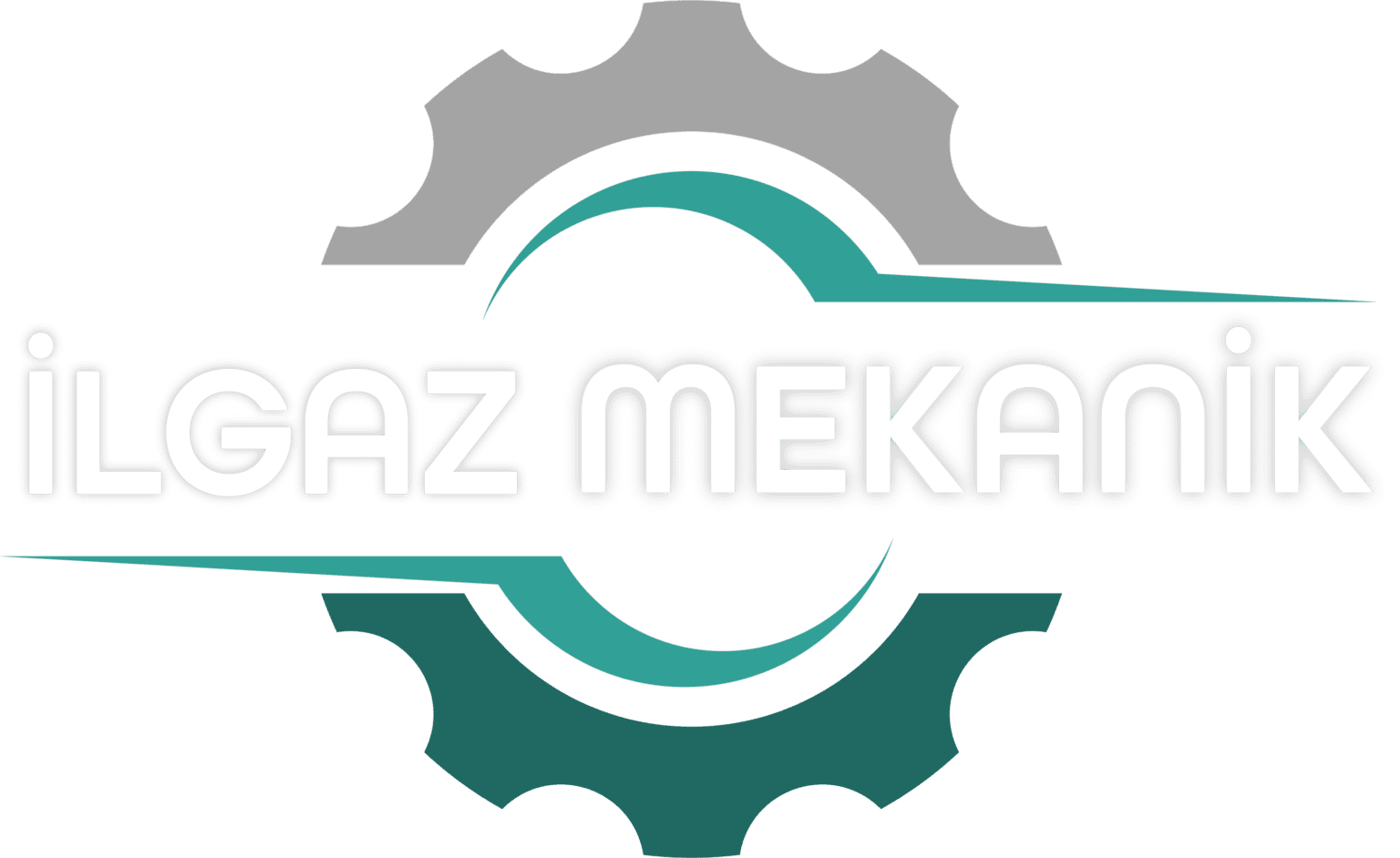 İlgaz Mekanik Logo beyaz yazı