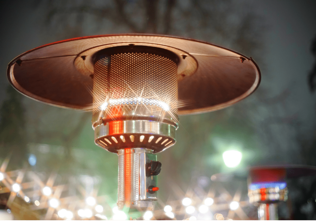 parlak radyant ısıtıcı